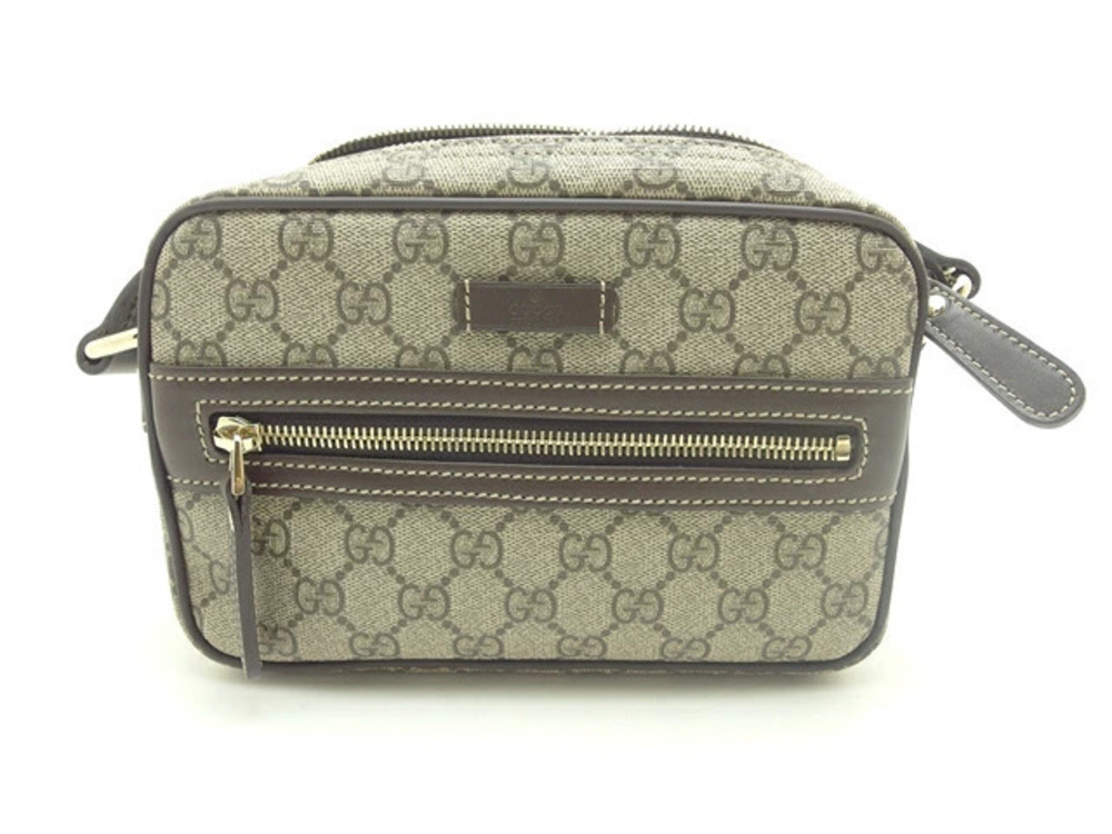 Gucci Bag Shoulder Pouch Clutch Canvas